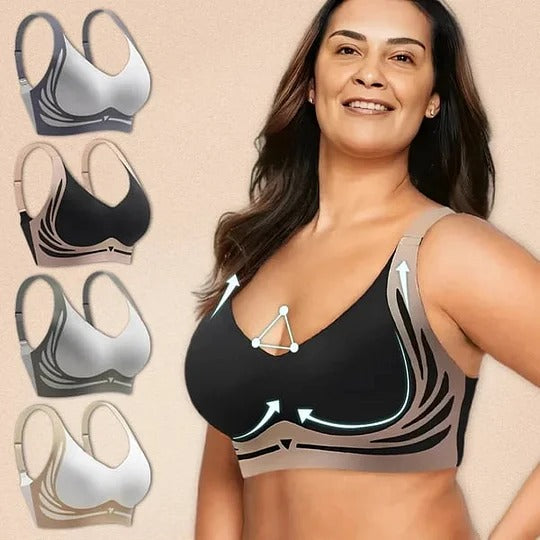 🔥Buy 1 Get 2 Packs🎁Super gather bra | Wireless Push-up Bra👍No more sagging breasts