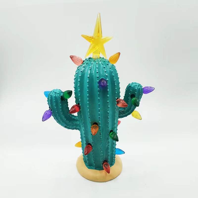 🔥Last Day Promotion 49% OFF - Handmade Vintage Luminous Cactus✨