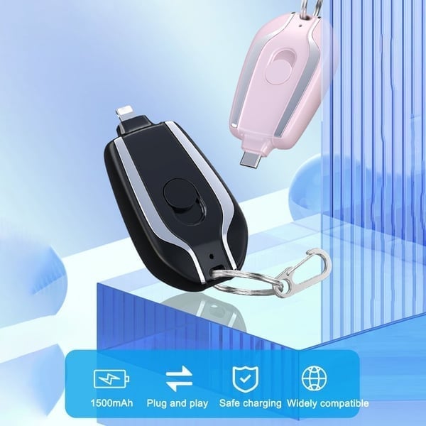 🔥Hot Sale 49% OFF🔥Keychain Power Bank - 👍 Buy 2 Get 1 Free (3 pcs)