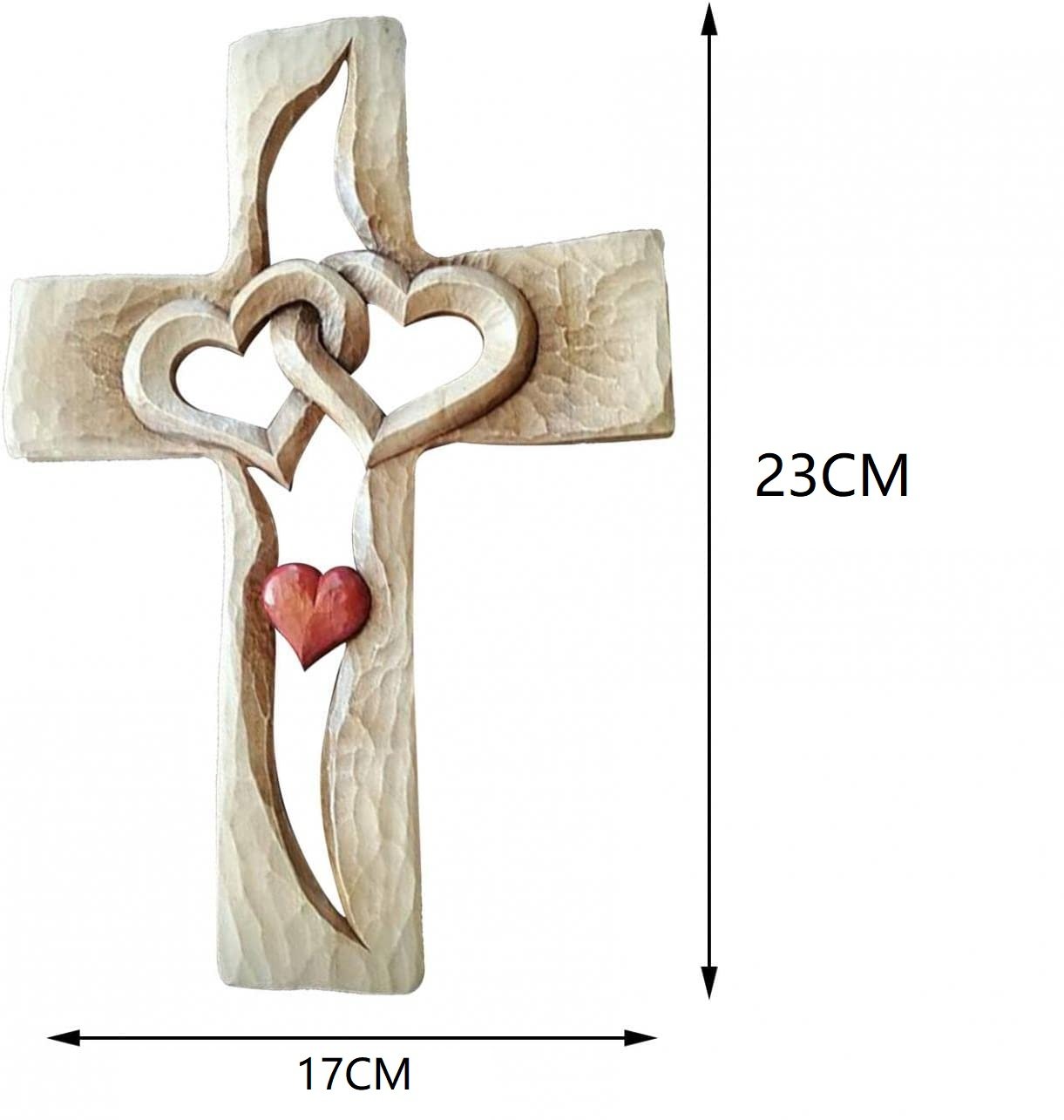 Cross - Intertwined Hearts