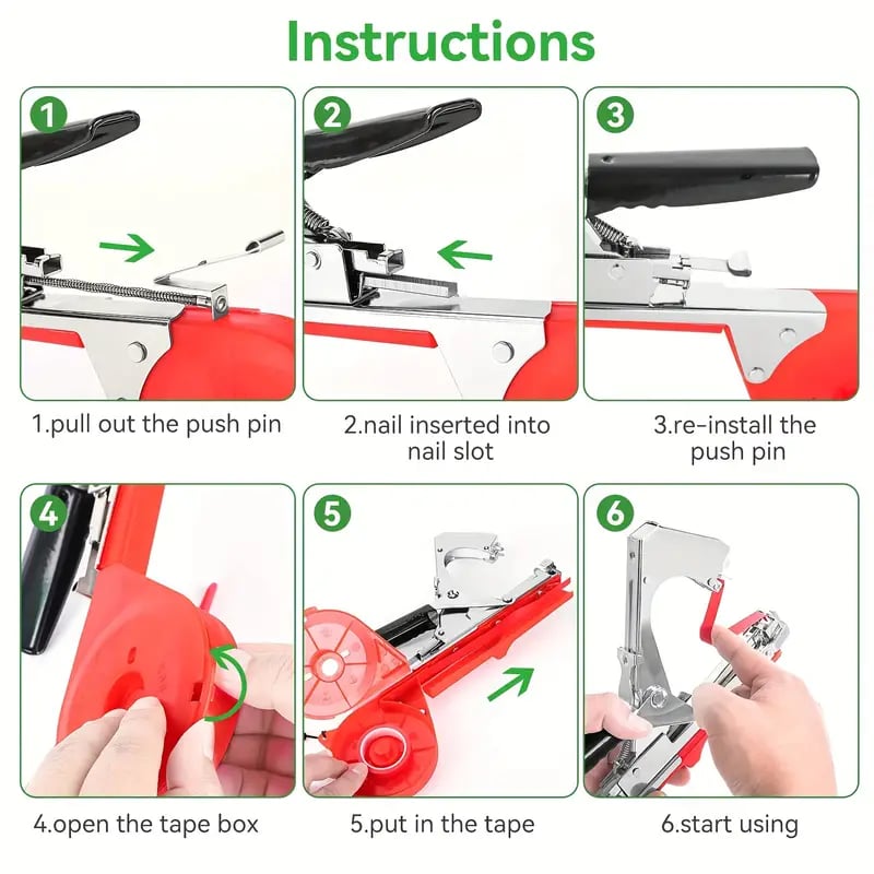 NEW Garden Plant Tape Tool Tapener