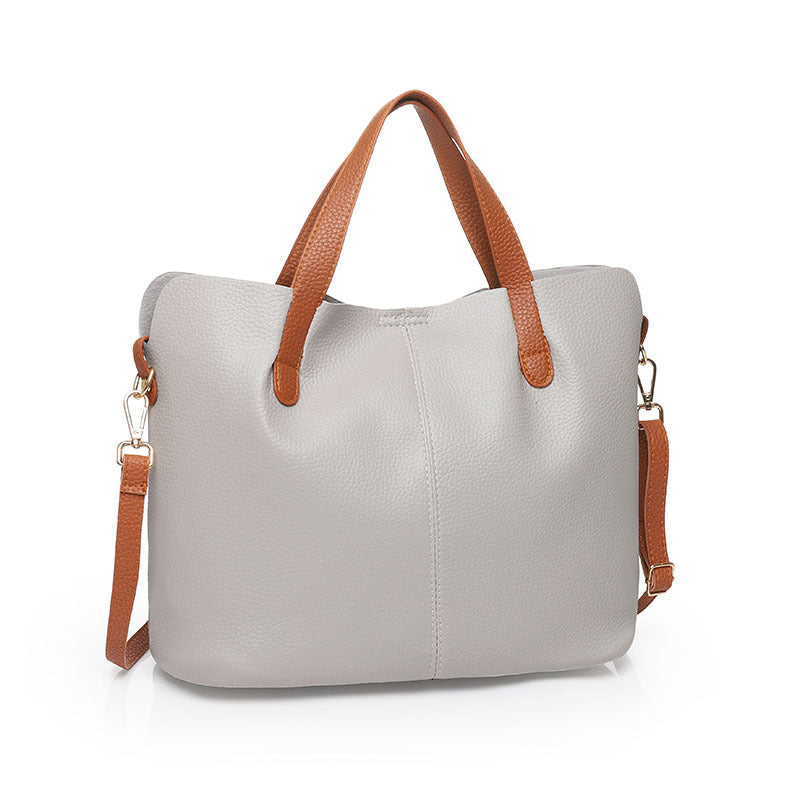 2024 Latest Soft Leather Tote Bag