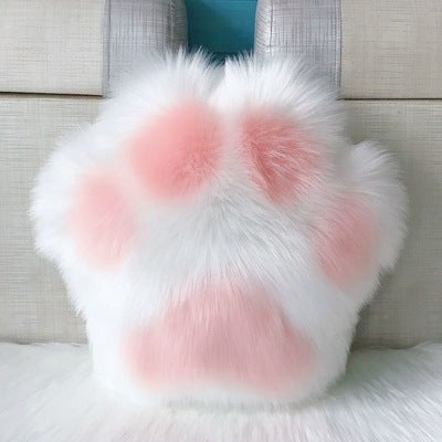 Cute Cat Paw Pillow Cushion