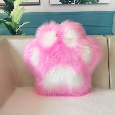 Cute Cat Paw Pillow Cushion