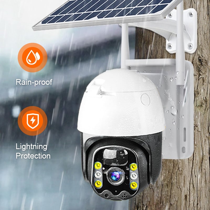 ✈️🎥Smart Wireless Solar Surveillance Camera