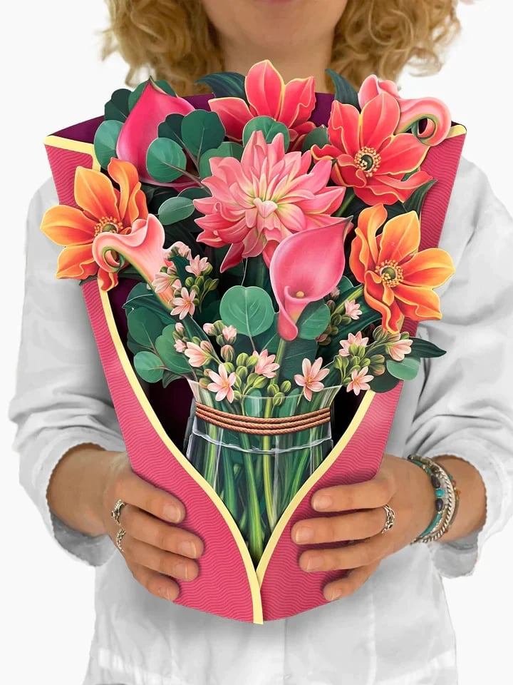 🔥Pop Up Flower Bouquet Greeting Card