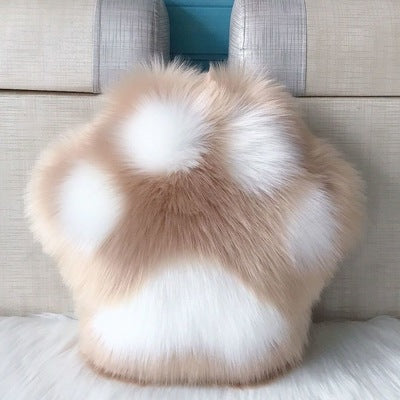 Cute Cat Paw Pillow Cushion