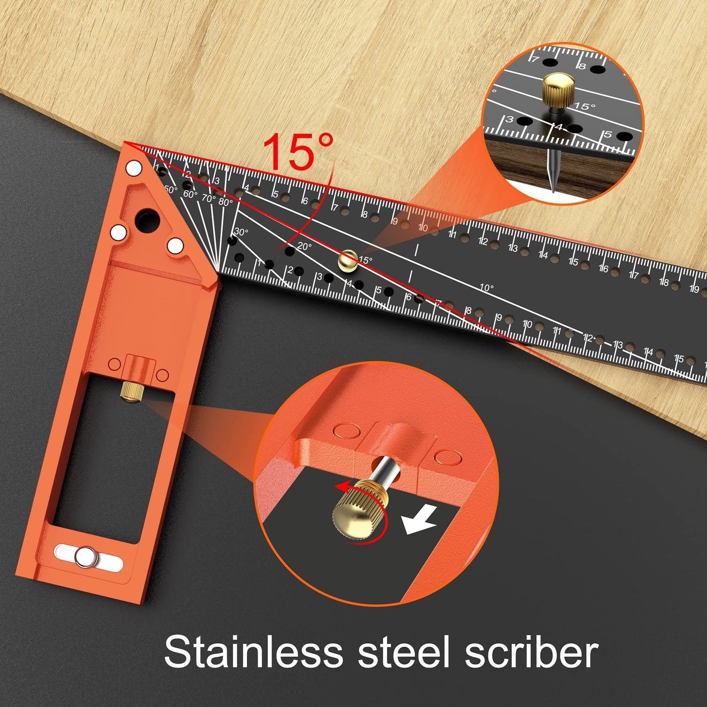 Multi-angle measuring ruler-high quality professional measuring tool