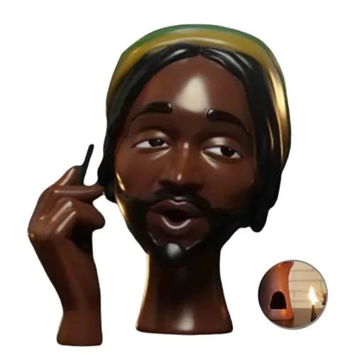 🔥Head Incense Burner Black Woman