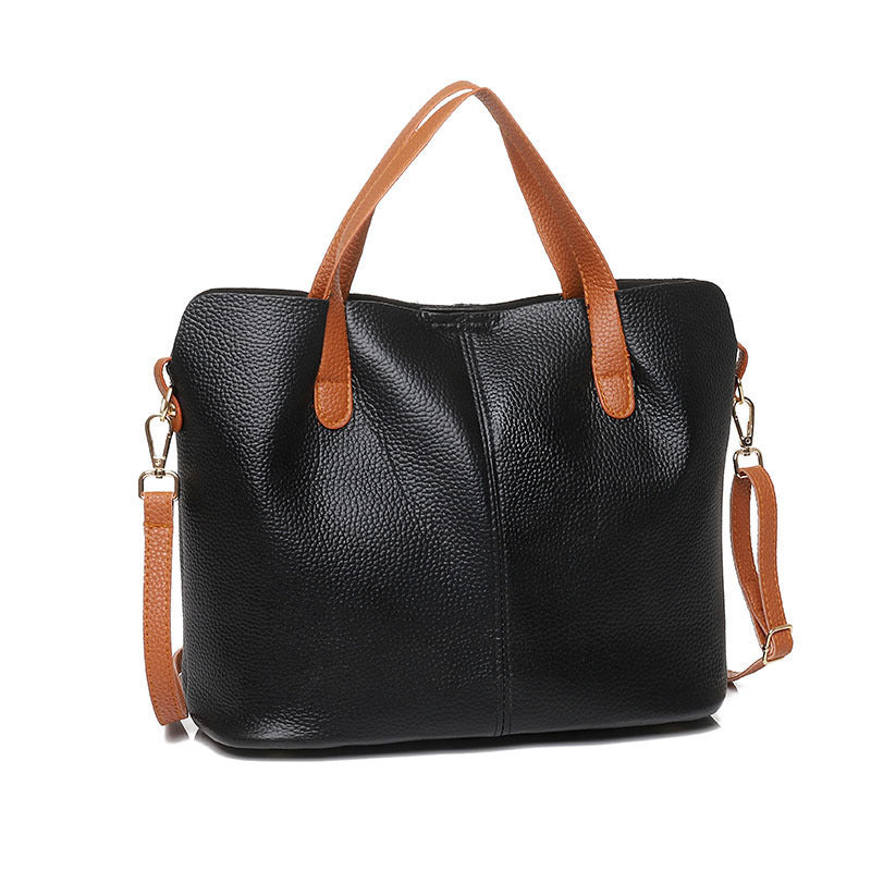 2024 Latest Soft Leather Tote Bag