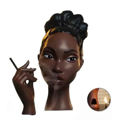 🔥Head Incense Burner Black Woman