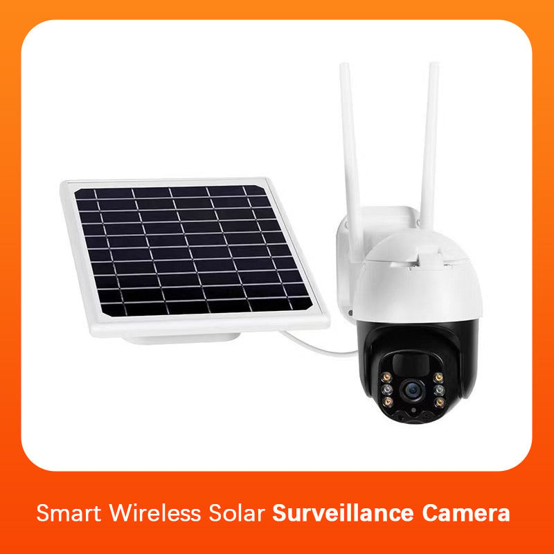 ✈️🎥Smart Wireless Solar Surveillance Camera