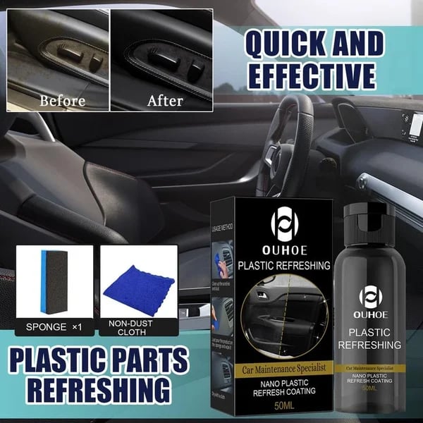 Plastic Revitalizing Coating Agent(🔥Buy 1 Get 1 Free)