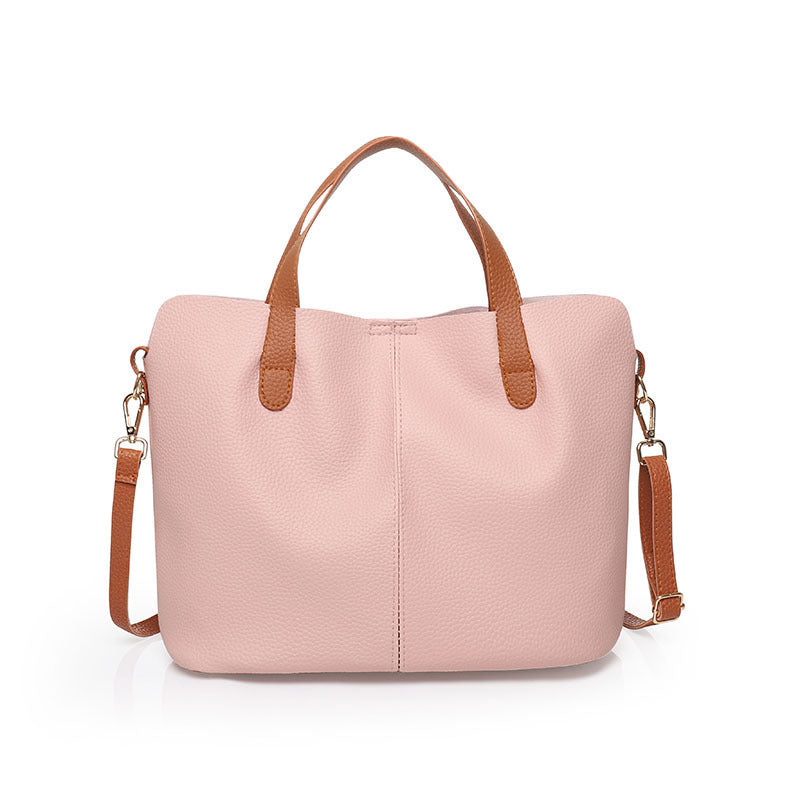 2024 Latest Soft Leather Tote Bag