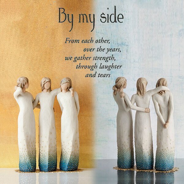 Hot Sale 49% OFF - By My Side, Sculpted Hand-Painted Figure