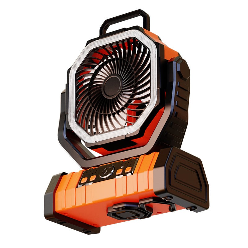 Portable Camping Fan Rechargeable (free delivery)