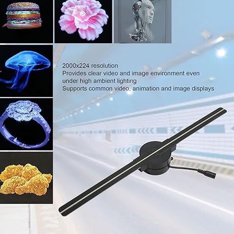 🔥Hot sale 🔥3D Hologram LED Fan Projector