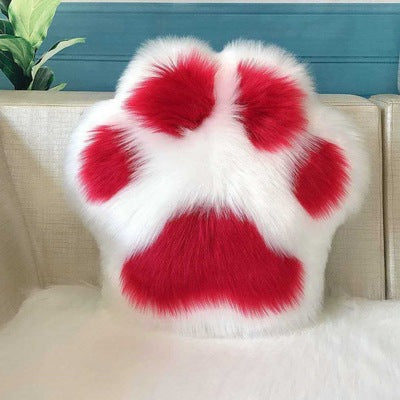 Cute Cat Paw Pillow Cushion