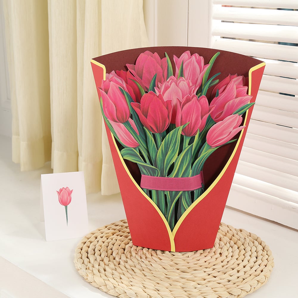 🔥Pop Up Flower Bouquet Greeting Card