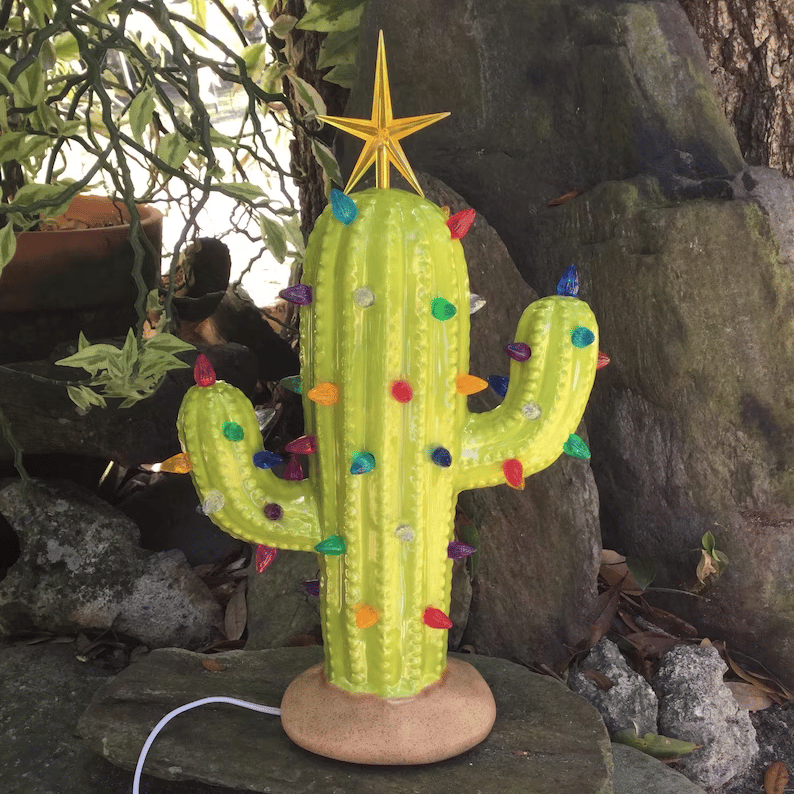 🔥Last Day Promotion 49% OFF - Handmade Vintage Luminous Cactus✨