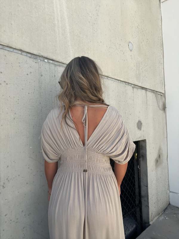 💗SLIT V-NECK EFFORTLESS MAXI LONG DRESS