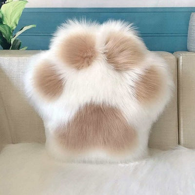 Cute Cat Paw Pillow Cushion