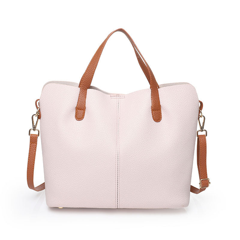 2024 Latest Soft Leather Tote Bag