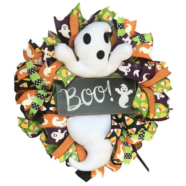 🎃Hot sale 49% OFF 👻 Halloween Ghost Wreath