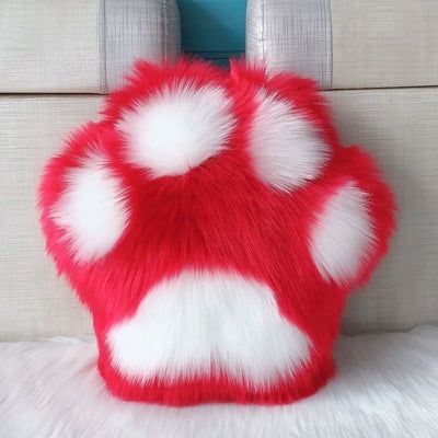 Cute Cat Paw Pillow Cushion