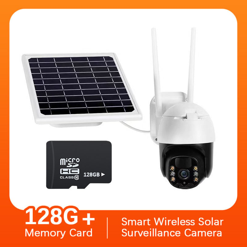 ✈️🎥Smart Wireless Solar Surveillance Camera