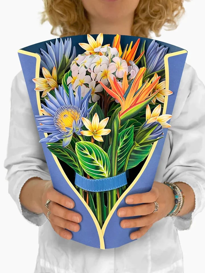 🔥Pop Up Flower Bouquet Greeting Card