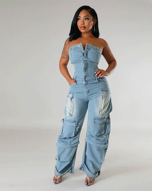 Luxe Edition Cargo Jumpsuit