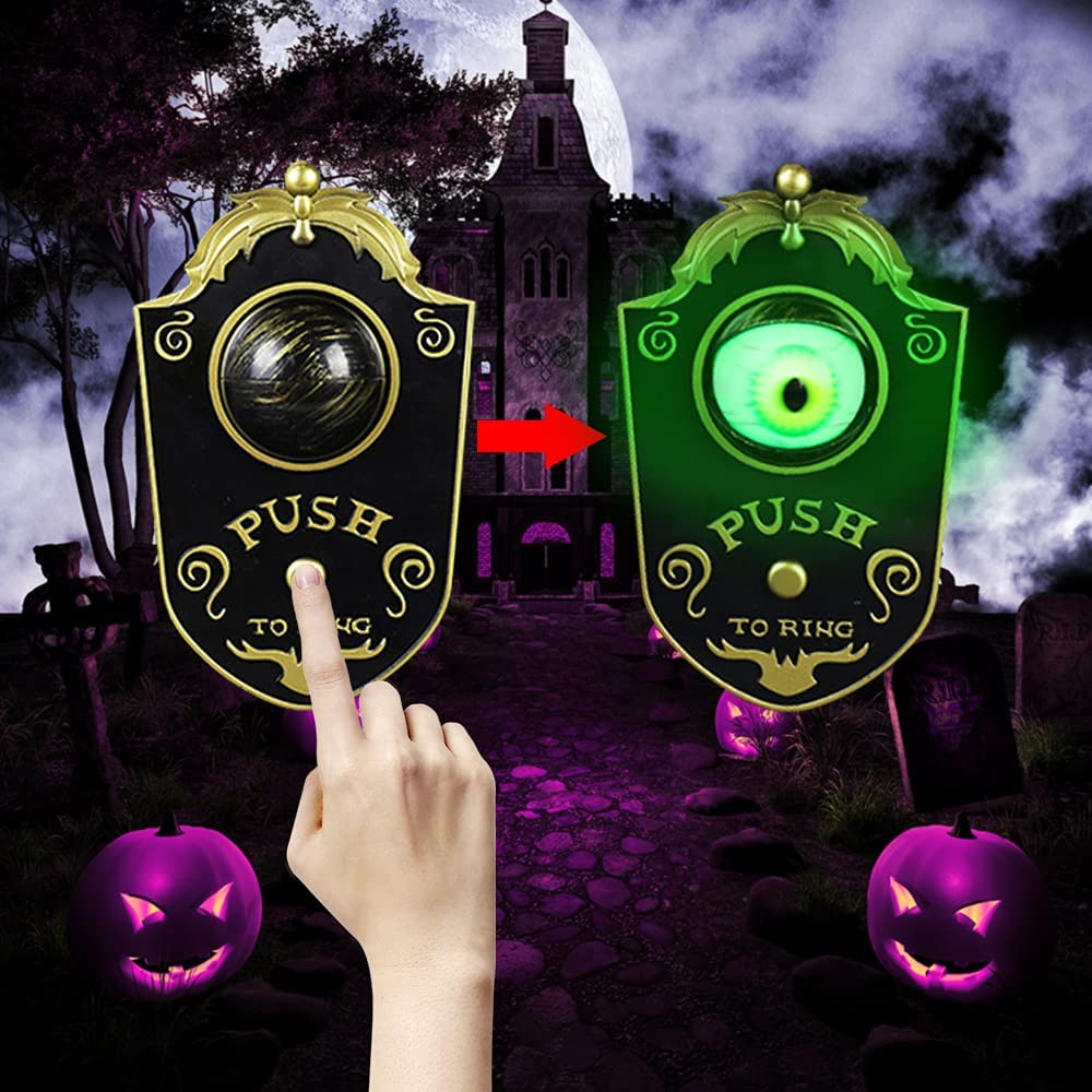 🎃Early Halloween Promotion 49% OFF😈 Demon one-eyed doorbell