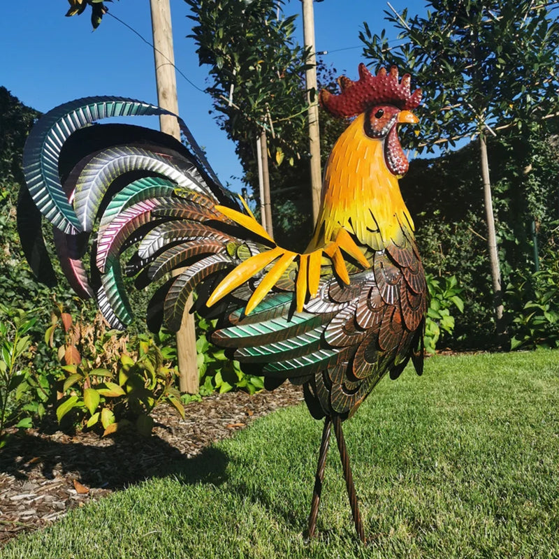 Iron Rooster-Amazing Detail And Beautiful Colours