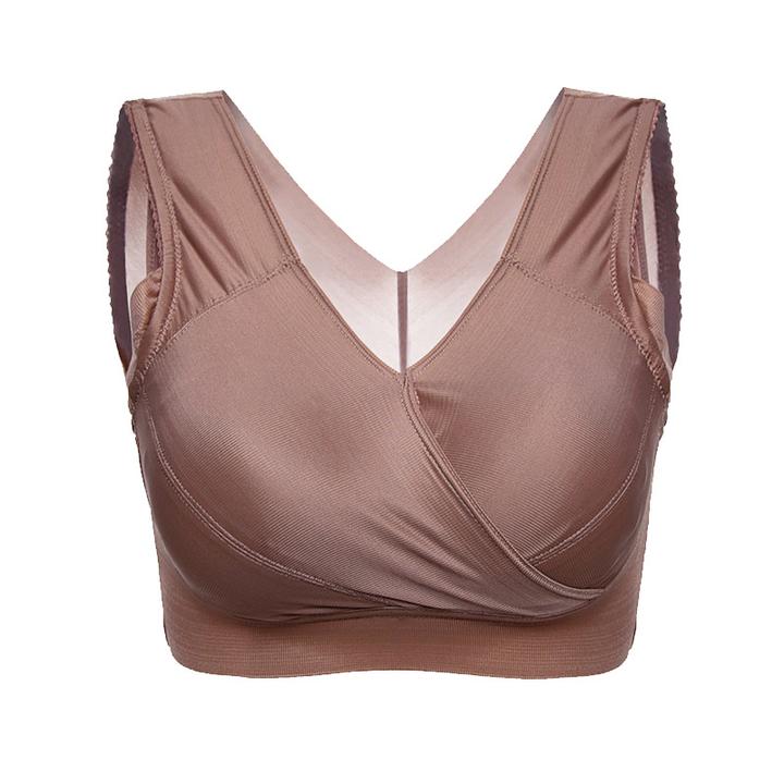 Oversized Soft Silk Push Up Bra