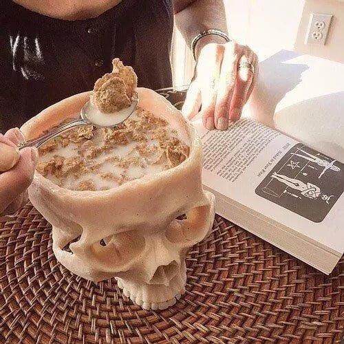 🎃HALLOWEEN SALE 49% OFF🎃HUMAN SKULL BOWL