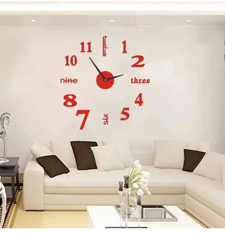 🔥Hot Sale - 48% OFF 🔥MODERN DIY PUNCH-FREE WALL CLOCK