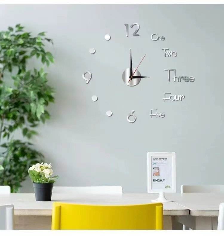 🔥Hot Sale - 48% OFF 🔥MODERN DIY PUNCH-FREE WALL CLOCK