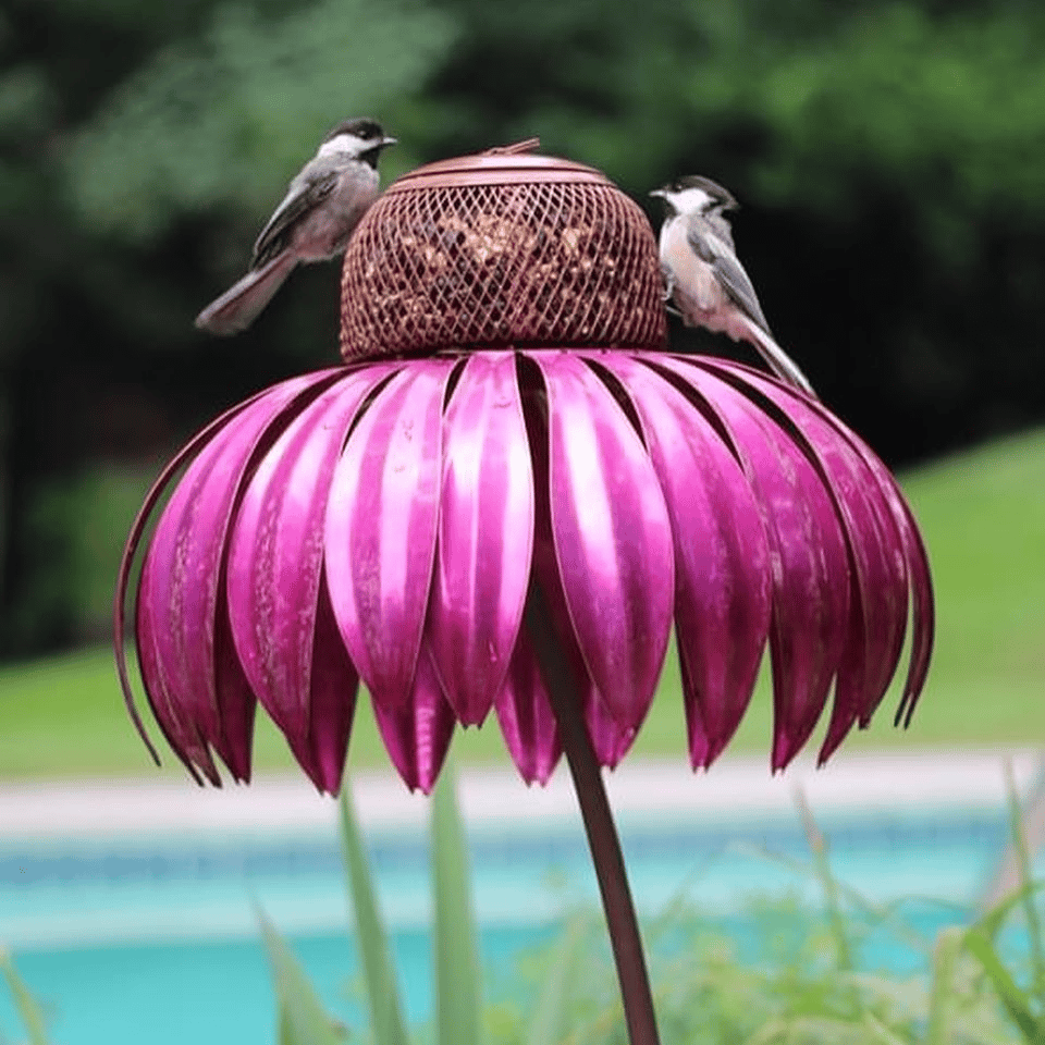 🔥Sensation Pink Coneflower Bird Feeder