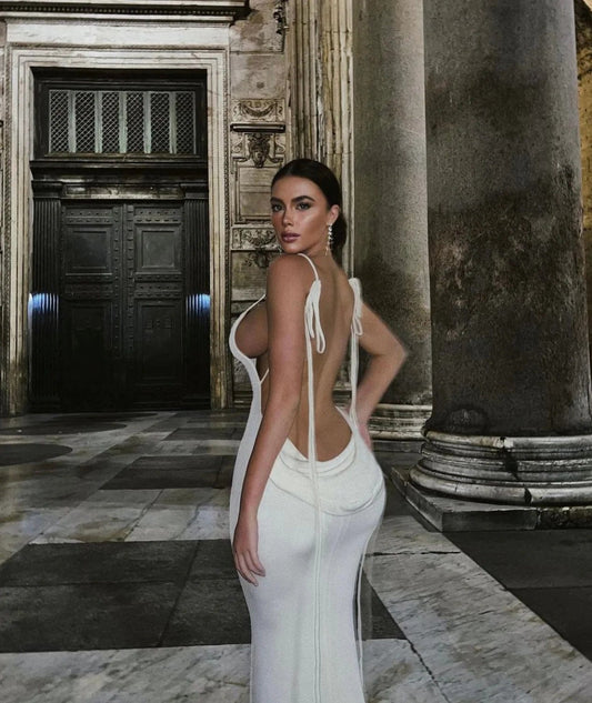 🔥50% OFF HOT SALE Backless Maxi Dress