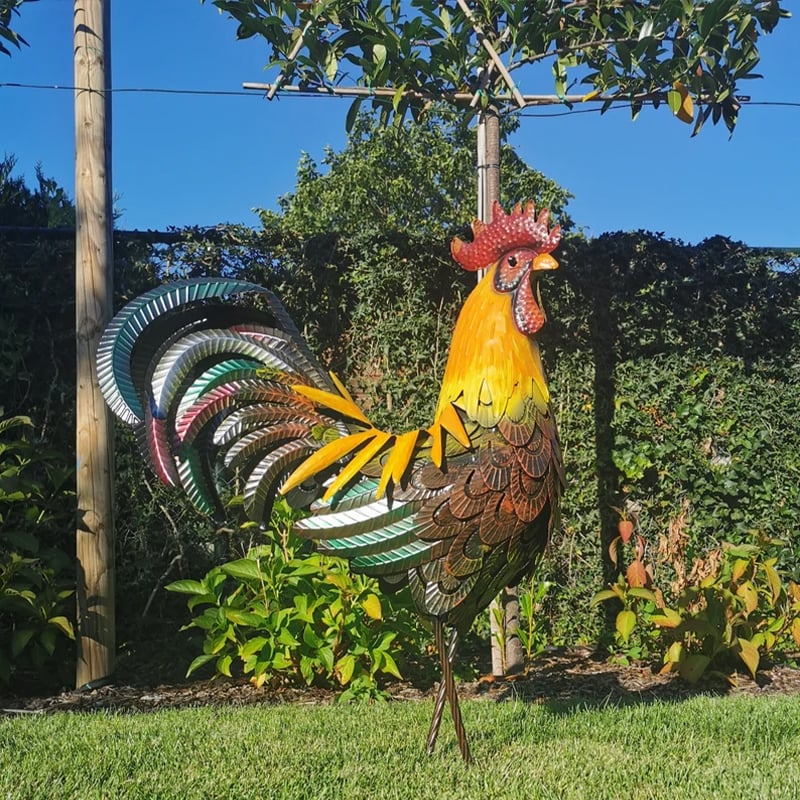 Iron Rooster-Amazing Detail And Beautiful Colours