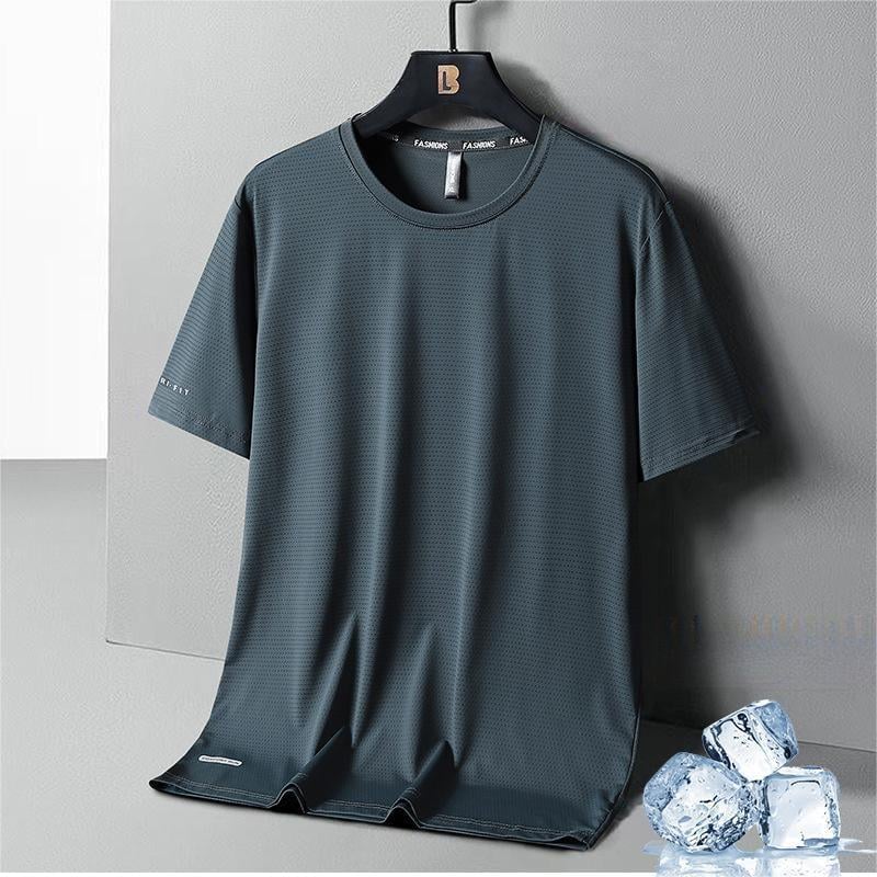 🔥SUMMER HOT SALE - 49% OFF🔥Ice Silk Round Neck T-Shirt