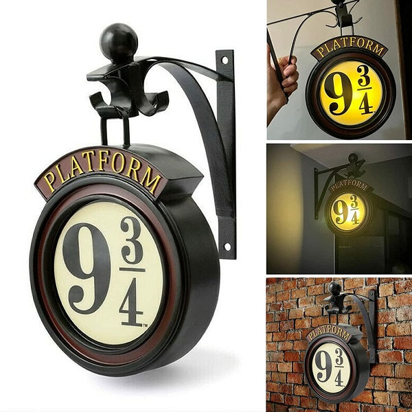 Harry Potter Hanging 9 3/4 Night Light (A perfect gift for fans)