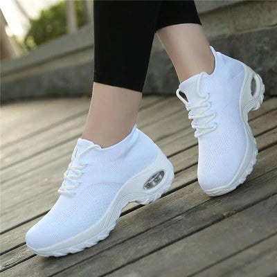 Orthopedic Walking Shoes Platform Sneakers for Women