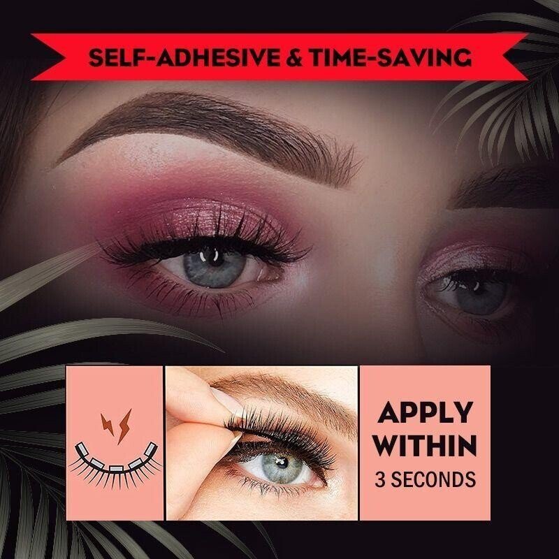 Reusable Self-Adhesive Eyelashes(🔥48% OFF🔥)